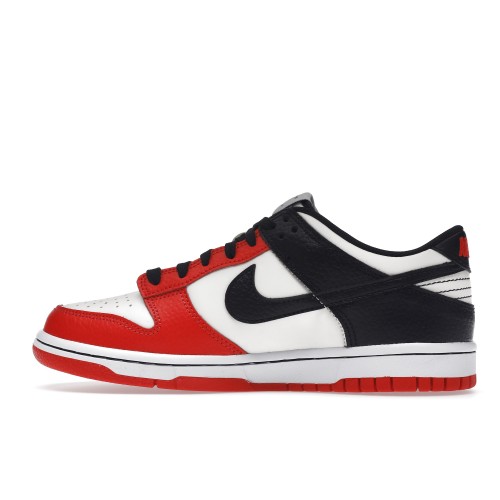Кроссы Nike Dunk Low EMB NBA 75th Anniversary Chicago (GS) - подростковая сетка размеров