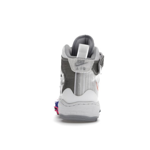 Кроссы Nike Air Force 1 Mid Off-White White - мужская сетка размеров