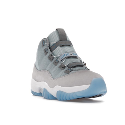 Кроссы Jordan 11 Retro Adapt Dark Powder Blue - мужская сетка размеров
