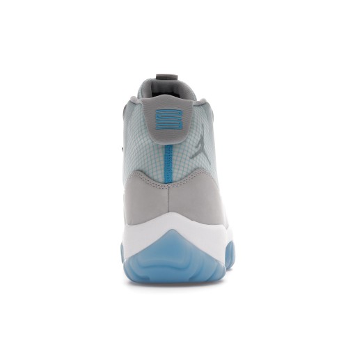 Кроссы Jordan 11 Retro Adapt Dark Powder Blue - мужская сетка размеров