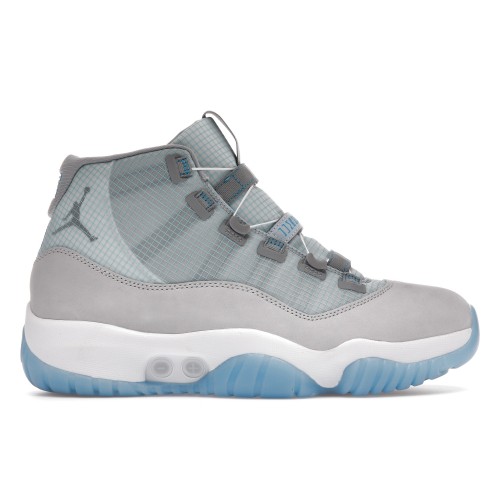 Кроссы Jordan 11 Retro Adapt Dark Powder Blue - мужская сетка размеров