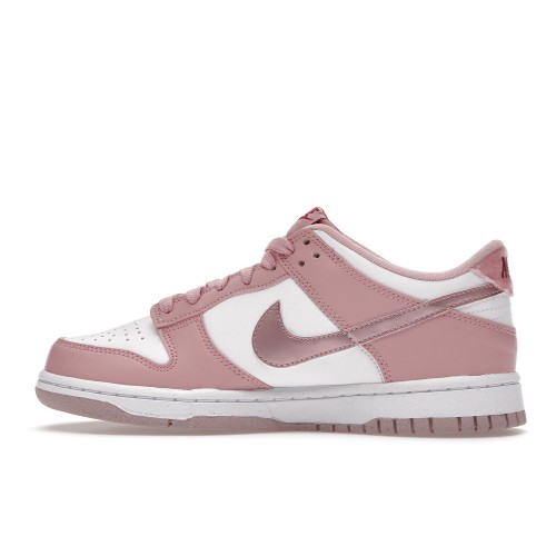 Кроссы Nike Dunk Low Pink Velvet (GS) - подростковая сетка размеров