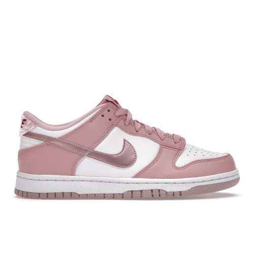 Кроссы Nike Dunk Low Pink Velvet (GS) - подростковая сетка размеров