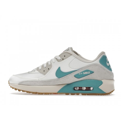 Кроссы Nike Air Max 90 Golf Sail Washed Teal - мужская сетка размеров