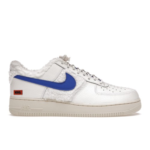 Кроссы Nike Air Force 1 Low 07 Sherpa Fleece (W) - женская сетка размеров