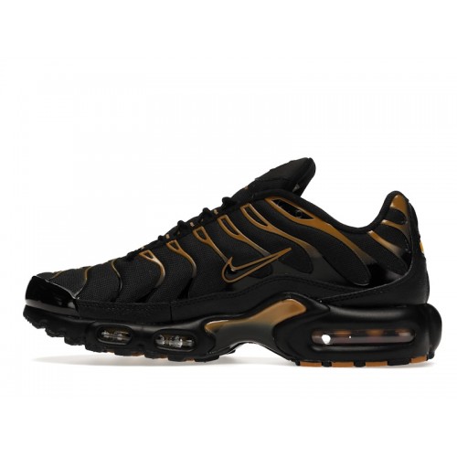 Кроссы Nike Air Max Plus Cordura Black - мужская сетка размеров