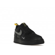 Кроссовки Nike Air Force 1 Low Cut Out Swoosh Black