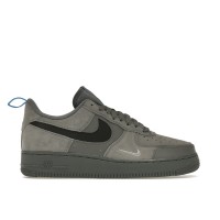 Кроссовки Nike Air Force 1 Low Cut Out Swoosh Grey