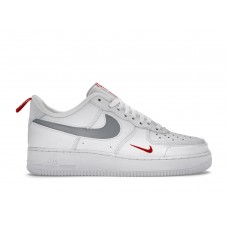 Кроссовки Nike Air Force 1 Low Reflective Swoosh White University Red