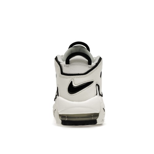 Кроссы Nike Air More Uptempo Summit White Black Sail (W) - женская сетка размеров