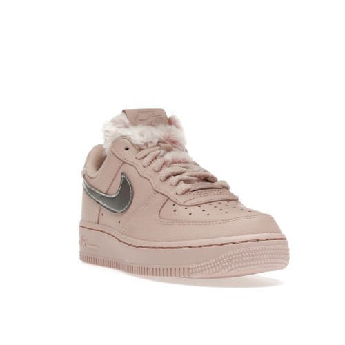 Кроссы Nike Air Force 1 Low Faux Sherpa Fur (W) - женская сетка размеров