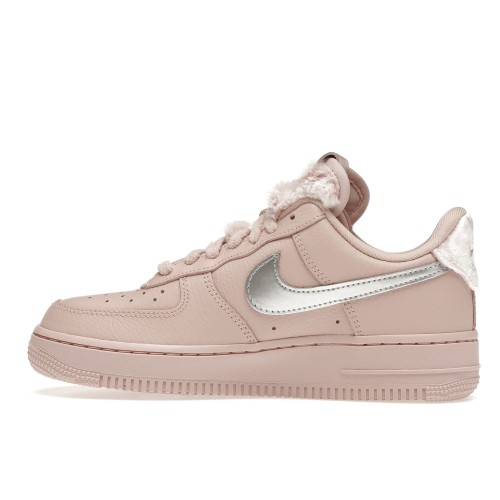 Кроссы Nike Air Force 1 Low Faux Sherpa Fur (W) - женская сетка размеров