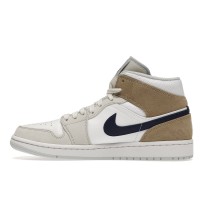 Jordan 1 Mid Tan Suede