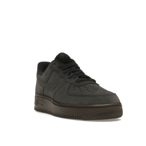 Кроссы Nike Air Force 1 Low Off Noir Dark Chocolate - мужская сетка размеров