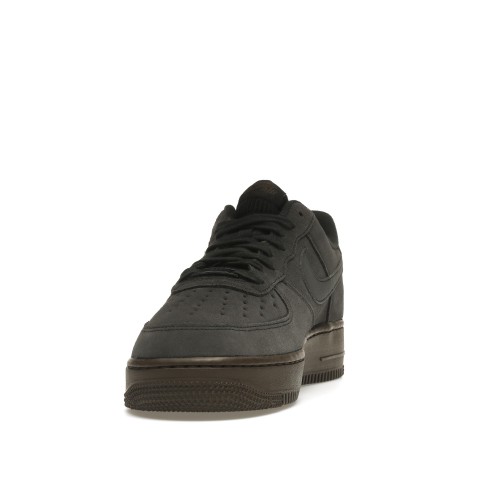 Кроссы Nike Air Force 1 Low Off Noir Dark Chocolate - мужская сетка размеров