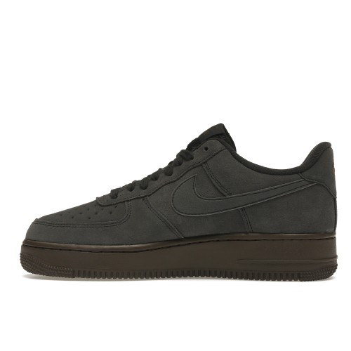 Кроссы Nike Air Force 1 Low Off Noir Dark Chocolate - мужская сетка размеров