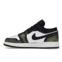 Подростковые Jordan 1 Low Wear Away Electric Green (GS)