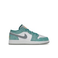 Подростковые кроссовки Jordan 1 Low New Emerald (GS)