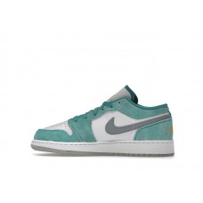 Подростковые Jordan 1 Low New Emerald (GS)