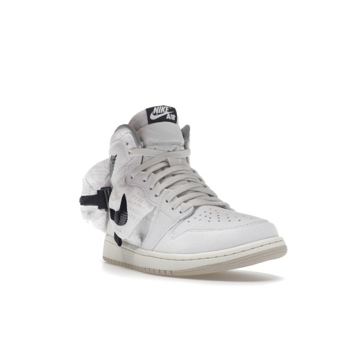 Кроссы Jordan 1 Retro High OG SP Utility White Black - мужская сетка размеров