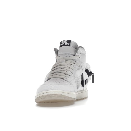 Кроссы Jordan 1 Retro High OG SP Utility White Black - мужская сетка размеров