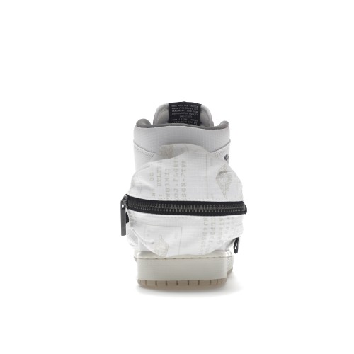 Кроссы Jordan 1 Retro High OG SP Utility White Black - мужская сетка размеров