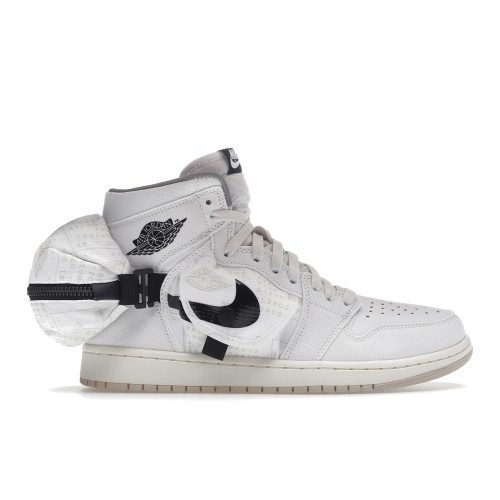Кроссы Jordan 1 Retro High OG SP Utility White Black - мужская сетка размеров