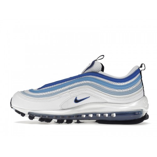 Кроссы Nike Air Max 97 Blueberry - мужская сетка размеров