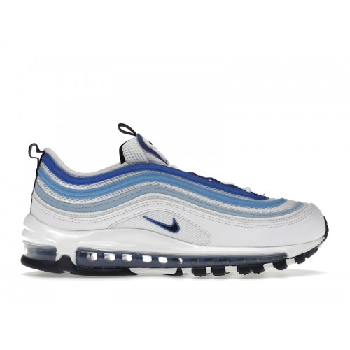 Кроссы Nike Air Max 97 Blueberry - мужская сетка размеров