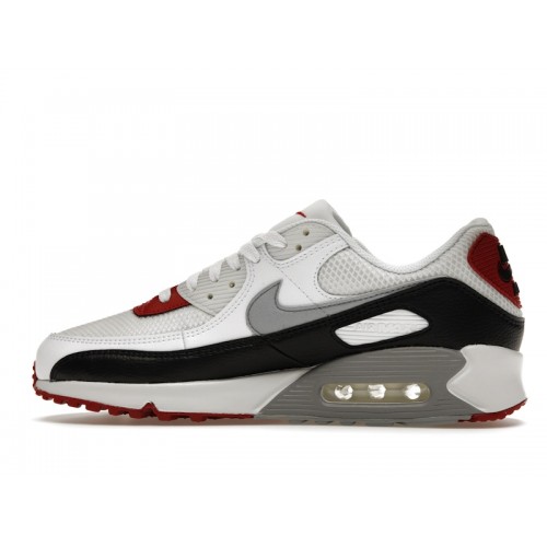 Кроссы Nike Air Max 90 Photon Dust Varsity Red - мужская сетка размеров