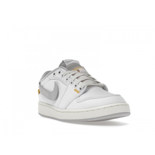 Кроссы Jordan 1 Retro AJKO Low SP Union White Canvas - мужская сетка размеров