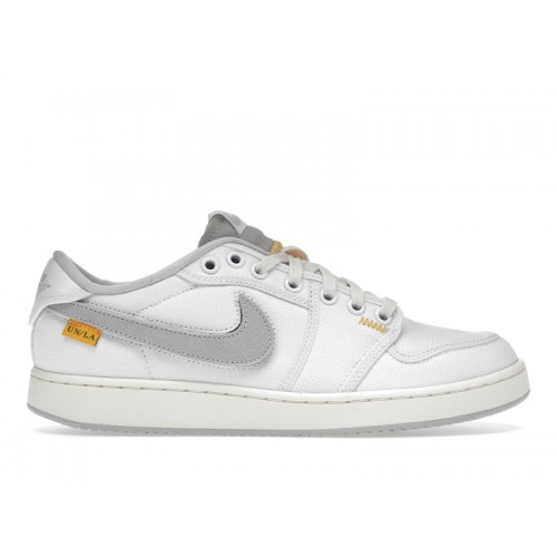 Кроссы Jordan 1 Retro AJKO Low SP Union White Canvas - мужская сетка размеров