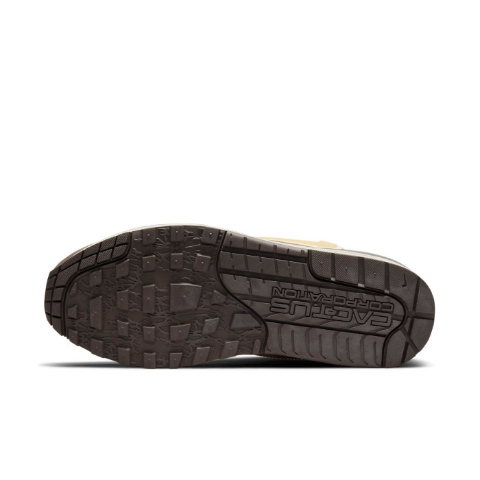 Travis Scott x Nike Air Max 1 Baroque Brown - мужская сетка размеров Travis Scott x Nike Air Max 1 Baroque Brown - мужская сетка размеров