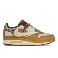 Кроссовки Nike Air Max 1 Travis Scott Cactus Jack Wheat Lemon Drop