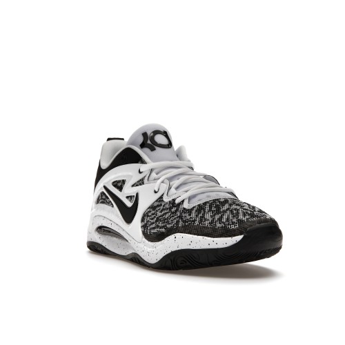 Кроссы Nike KD 15 TB White Black - мужская сетка размеров