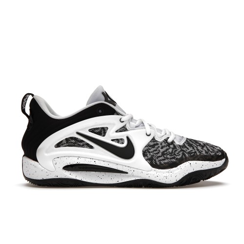 Кроссы Nike KD 15 TB White Black - мужская сетка размеров