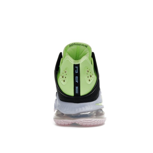 Кроссы Nike LeBron 19 Low Ghost Green - мужская сетка размеров