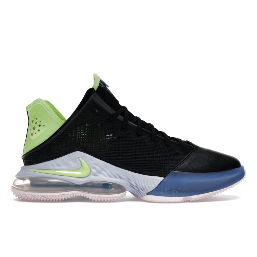 Кроссы Nike LeBron 19 Low Ghost Green - мужская сетка размеров
