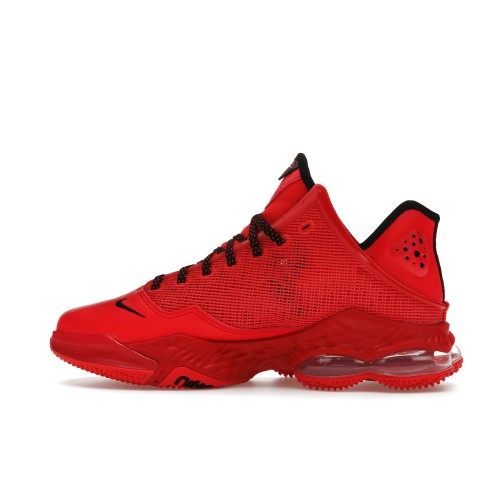 Кроссы Nike LeBron 19 Low Light Crimson - мужская сетка размеров
