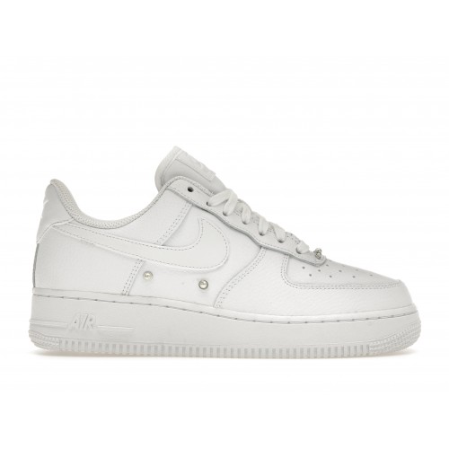 Кроссы Nike Air Force 1 Low 07 SE Pearl White (W) - женская сетка размеров