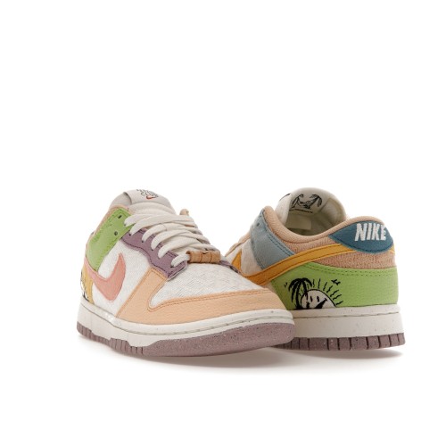 Кроссы Nike Dunk Low Retro Sun Club Multi (W) - женская сетка размеров
