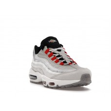 Nike Air Max 95 Light Bone Habanero Red