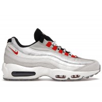 Nike Air Max 95 Light Bone Habanero Red