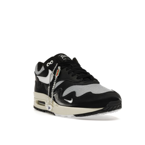 Кроссы Nike Air Max 1 Patta Waves Black (with Bracelet) - мужская сетка размеров