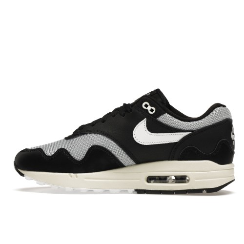 Кроссы Nike Air Max 1 Patta Waves Black (with Bracelet) - мужская сетка размеров