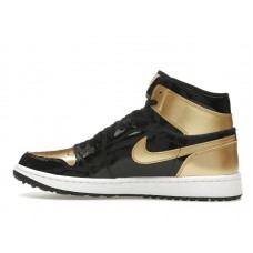 Jordan 1 Retro High Golf Patent Gold Toe