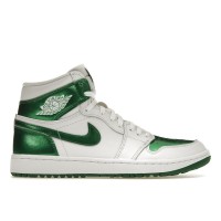 Кроссовки Jordan 1 Retro High Golf Metallic Green