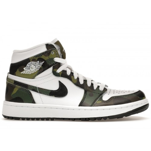 Air Jordan 1 High Golf Camo - мужская сетка размеров