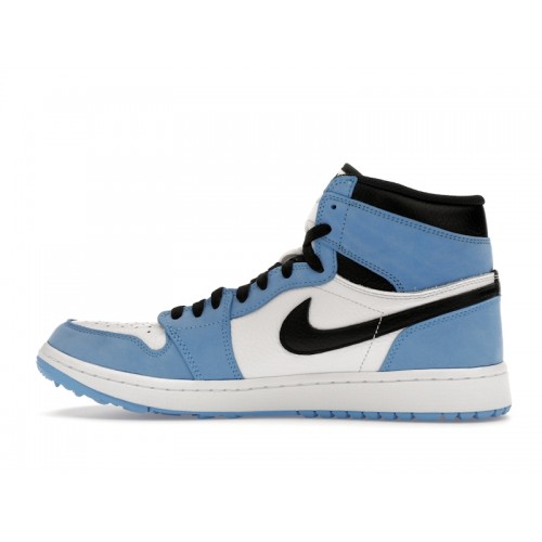 Кроссы Jordan 1 Retro High Golf University Blue - мужская сетка размеров