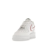 Кроссовки Nike Air Force 1 Low Just Do It White Noble Green Metallic Silver University Red